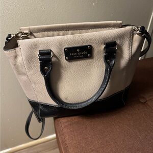 Kate Spade Black and Cream Tote